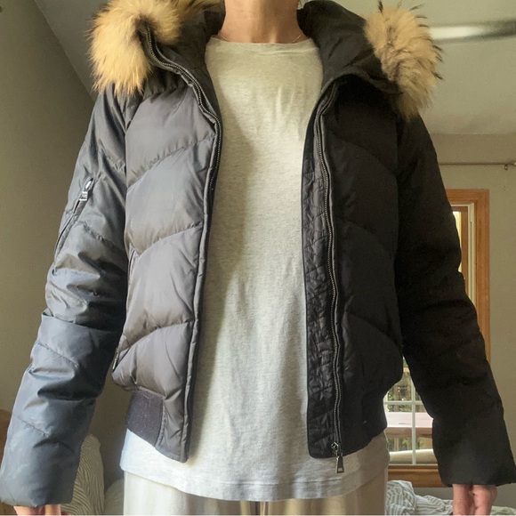 Andrew Marc New York Puffer Fur Jacket M/L - Picture 10 of 17